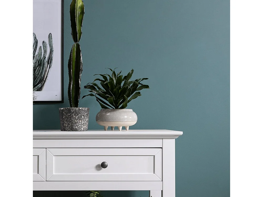 Noa & Nani Karlstad Console Hallway Table with 2 Drawers in White