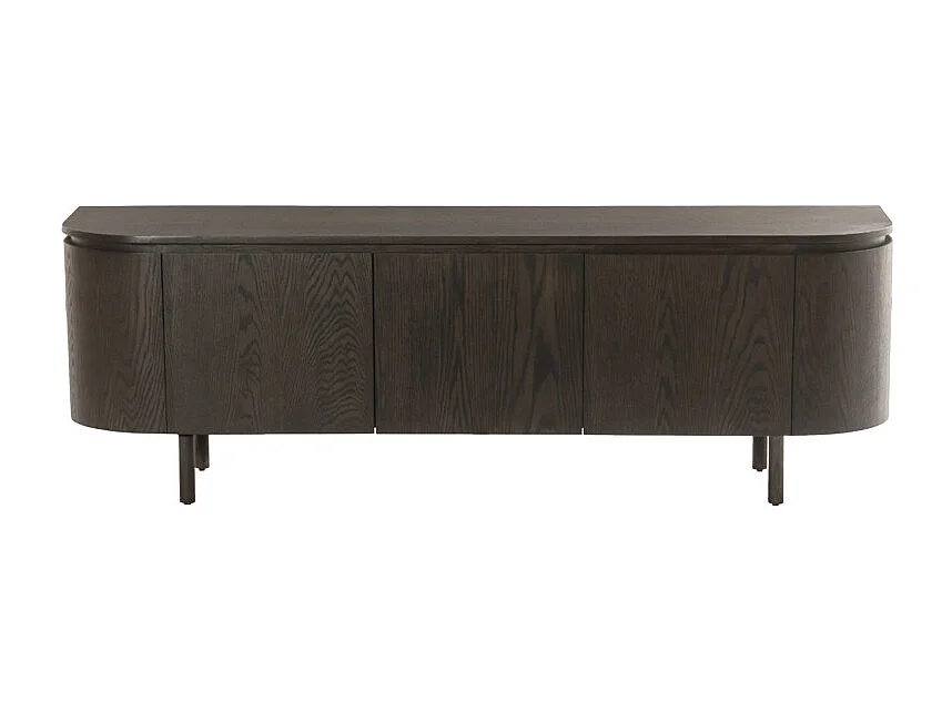 ROVERI-Meuble TV 170 cm Chêne Expresso