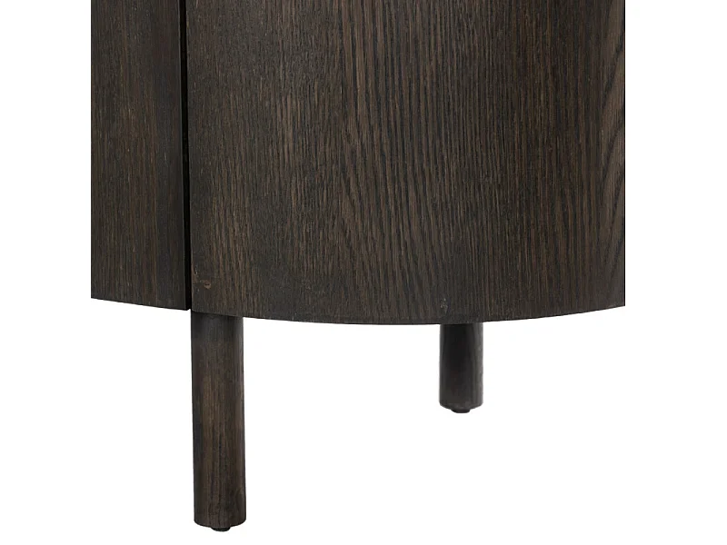 ROVERI-Meuble TV 170 cm Chêne Expresso