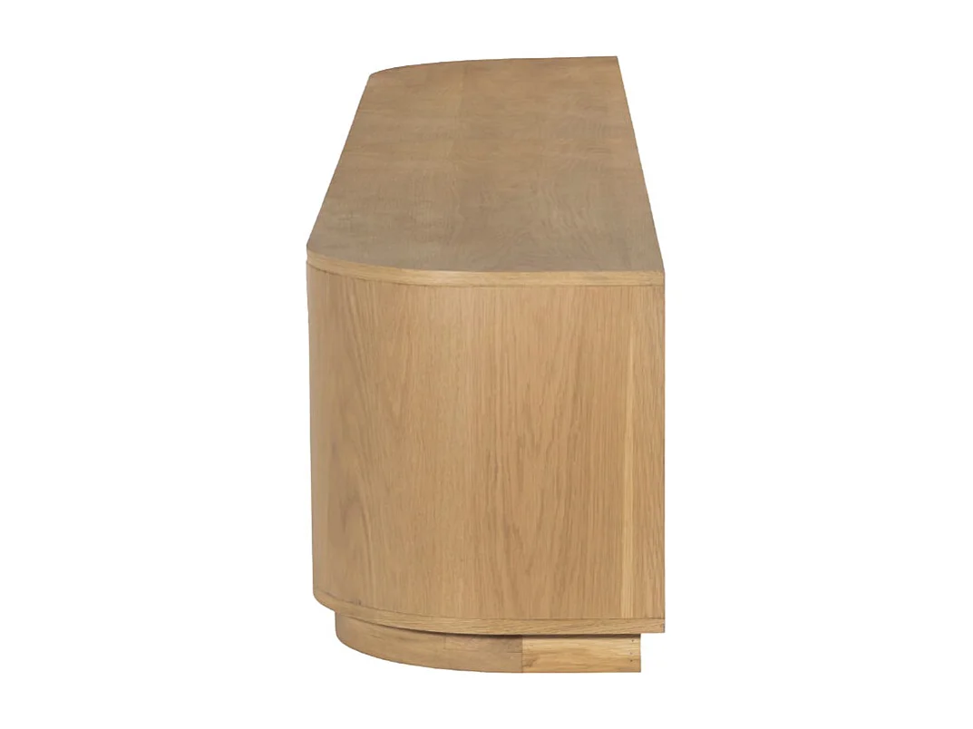 TIAGO-Meuble TV 220 cm Chêne