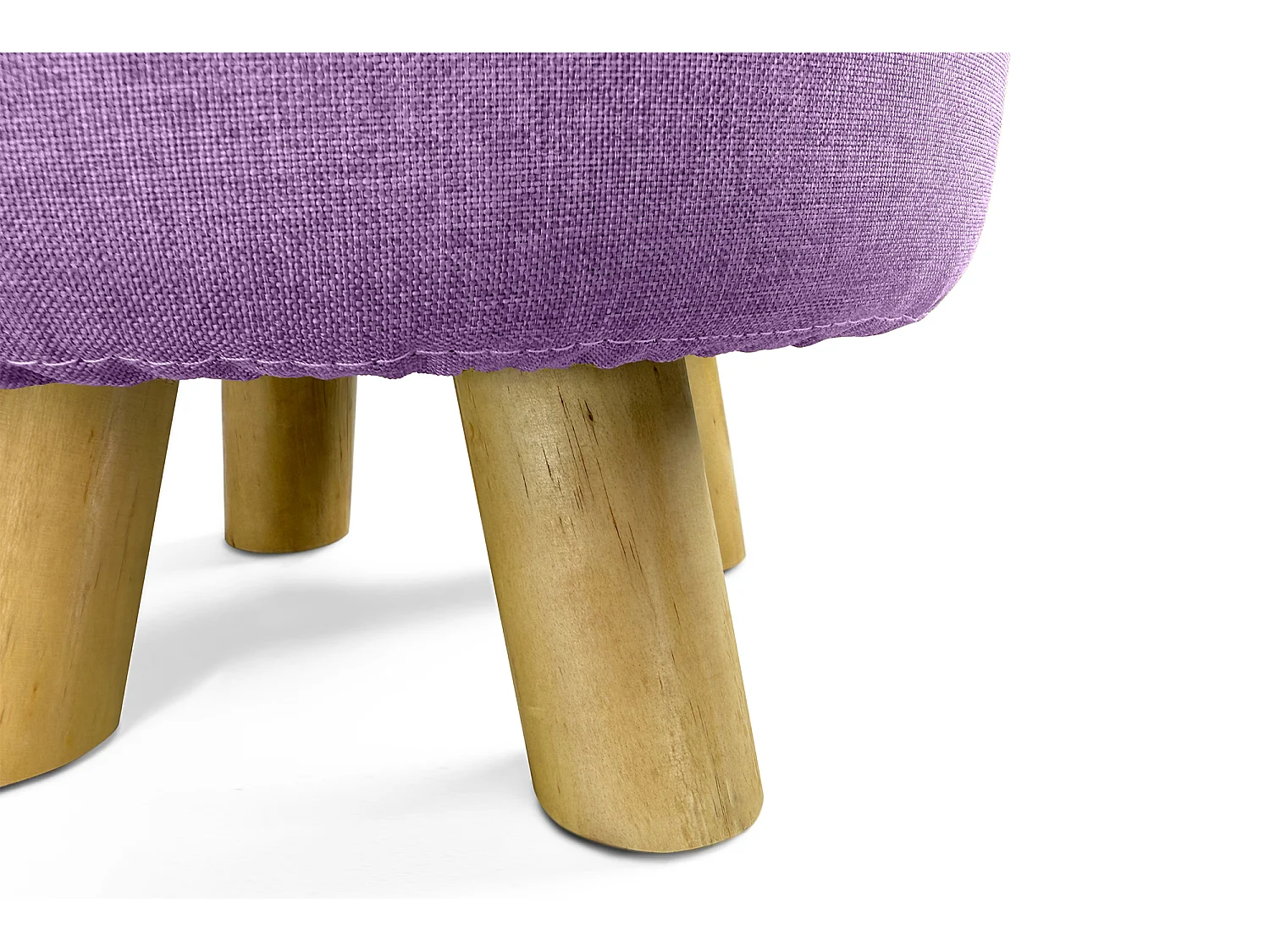 Pouf divano, pouf poggiapiedi lilla – Nemo