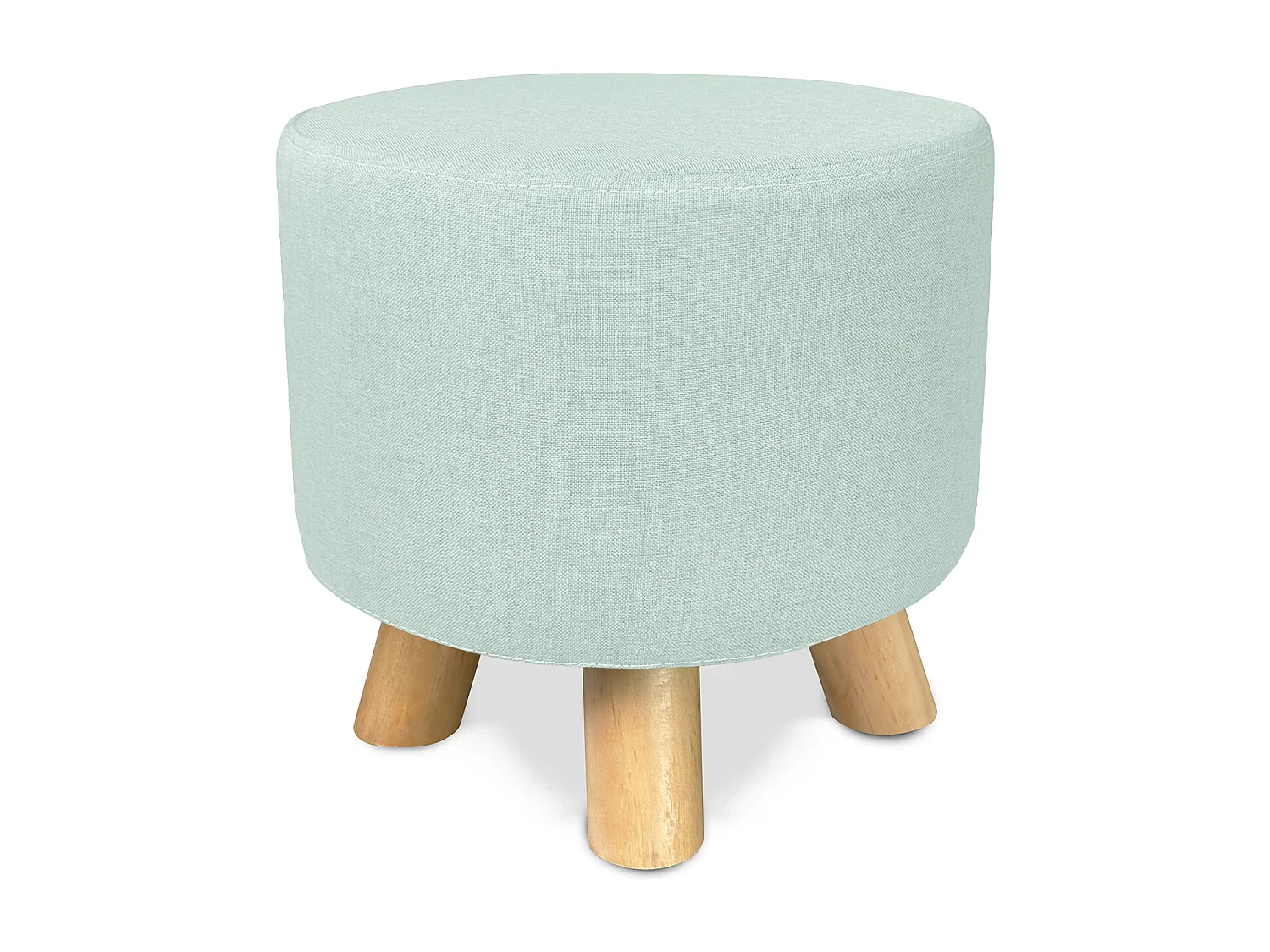Pouf divano, pouf poggiapiedi verde tiffany – Nemo