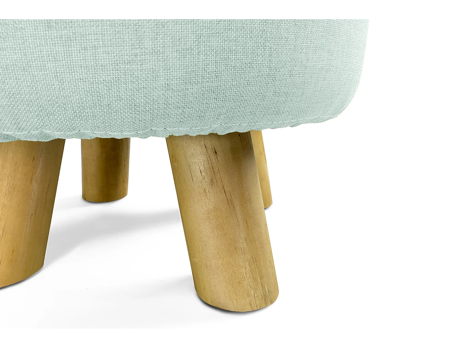 Pouf divano, pouf poggiapiedi verde tiffany – Nemo