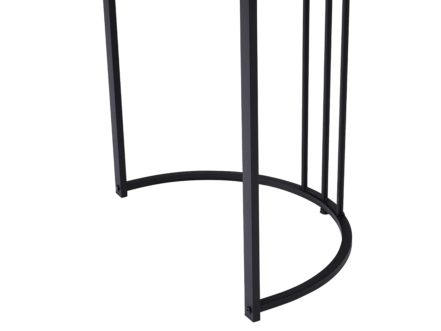 Table à manger 140/80/75 cm avec pieds réglables MDF gris