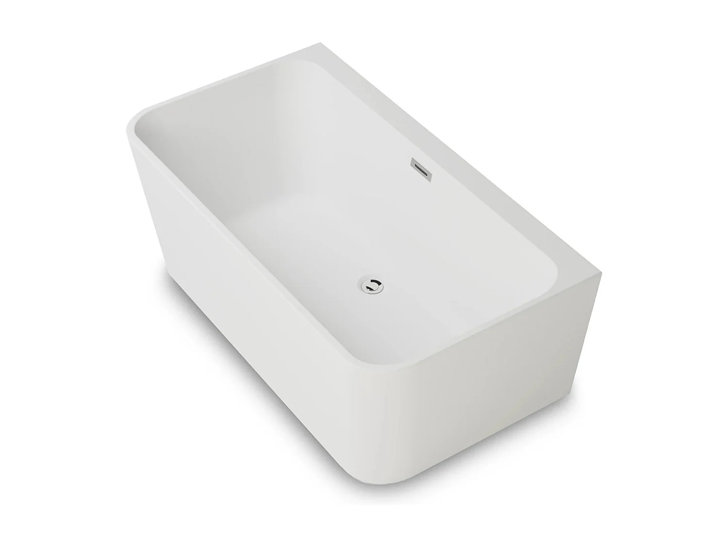 Baignoire Ilot Mint 150 blanche 150 x69 x57 cm, by SPALINA