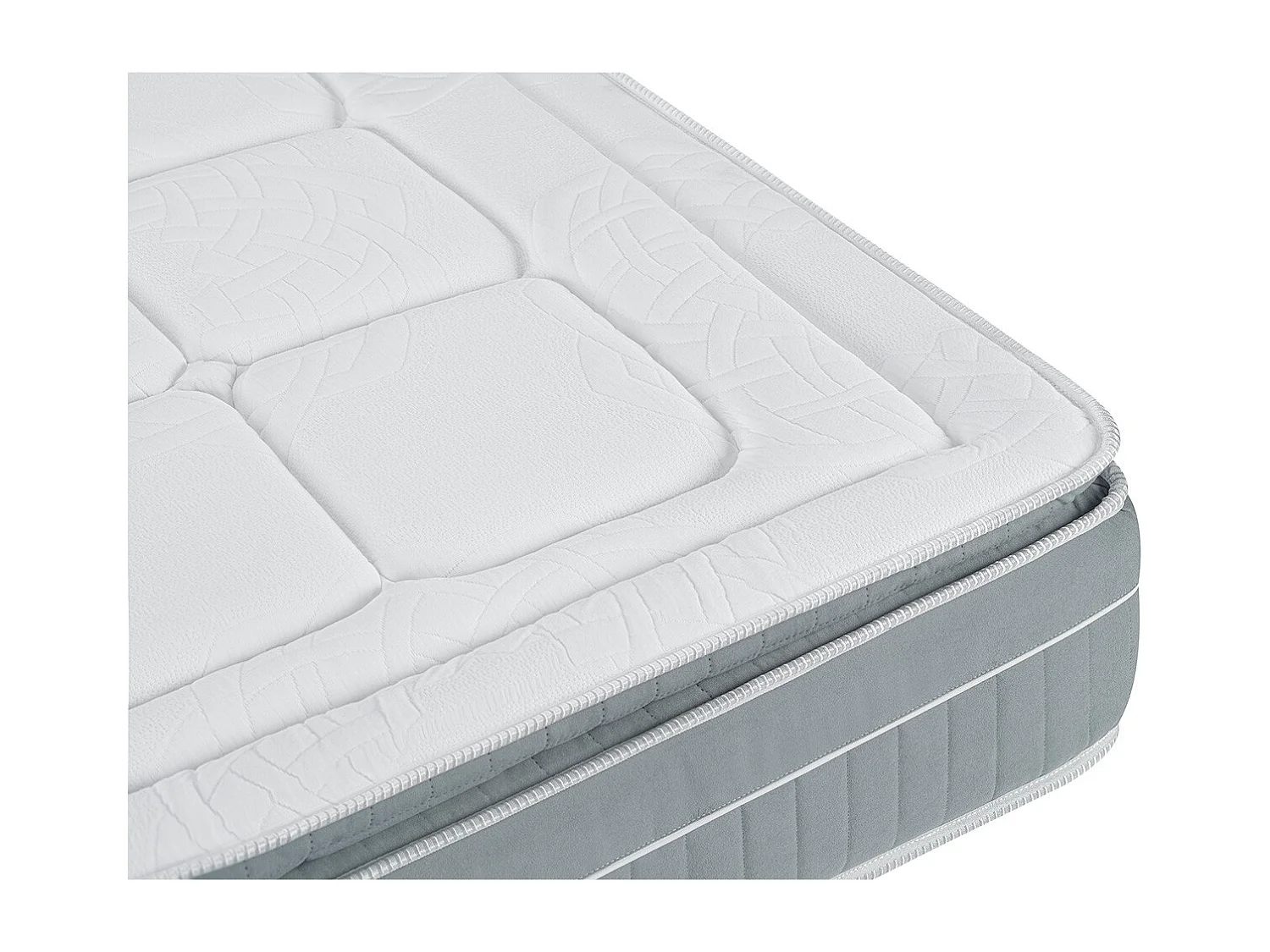 Matelas Luxury Topper - Ressorts Ensachés   Taille 200 x 120 cm Hauteur 30 cm