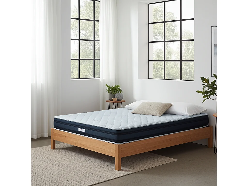 Matelas Viscoflex Orthopédique  - Mousse  Taille 190 x 150 cm Hauteur 22 cm