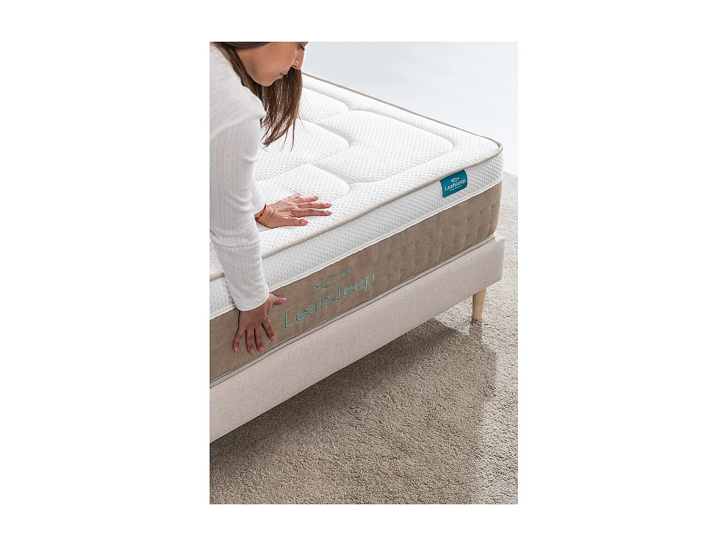 Colchón  Nature Cloud Cotton  Talla 200 x 135 cm Altura 28 cm