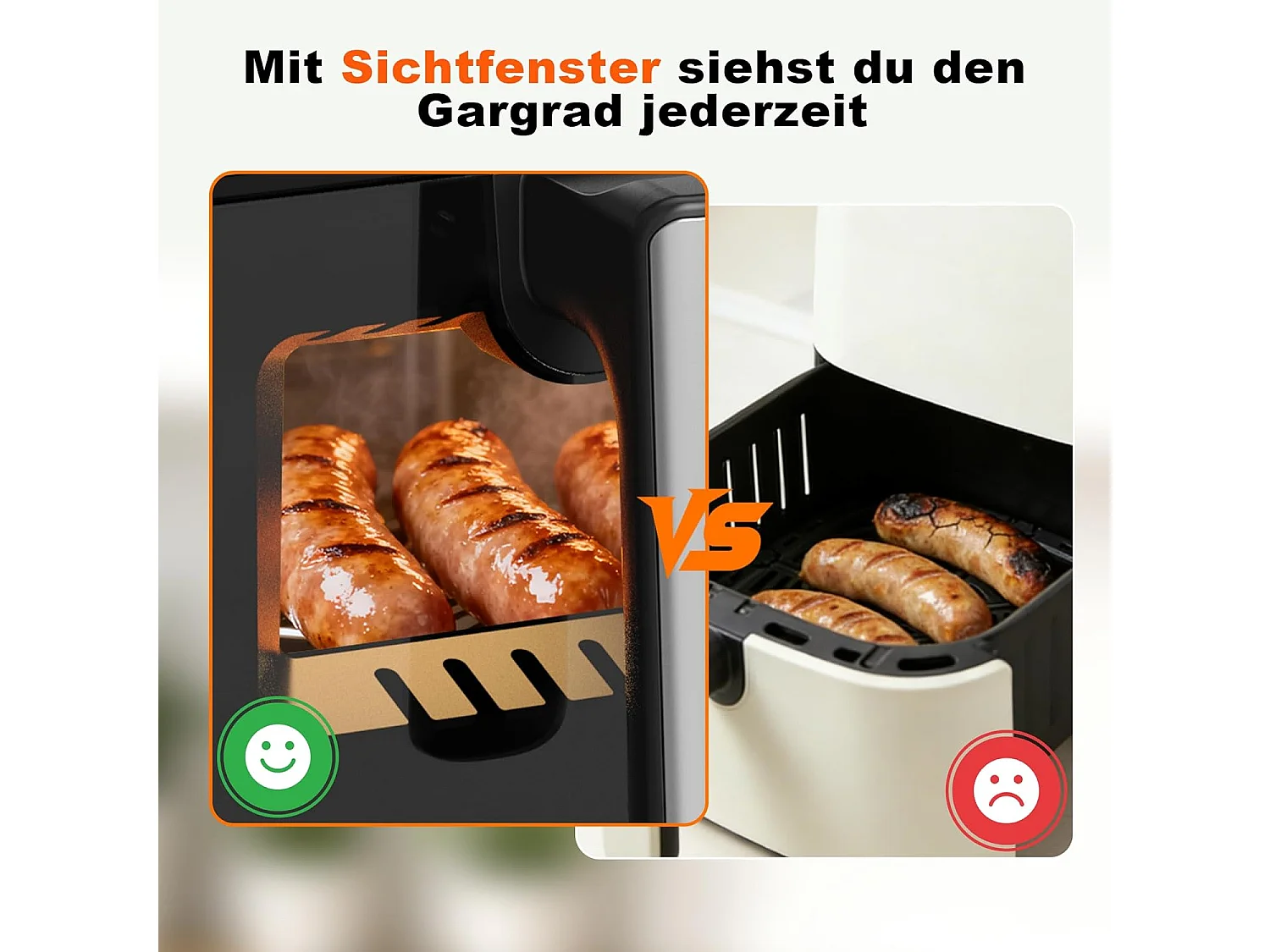 ZMH Friteuse chaud double zone 10L 2200W écran tactile avec fenêtre de visualisation compatible lave-vaisselle