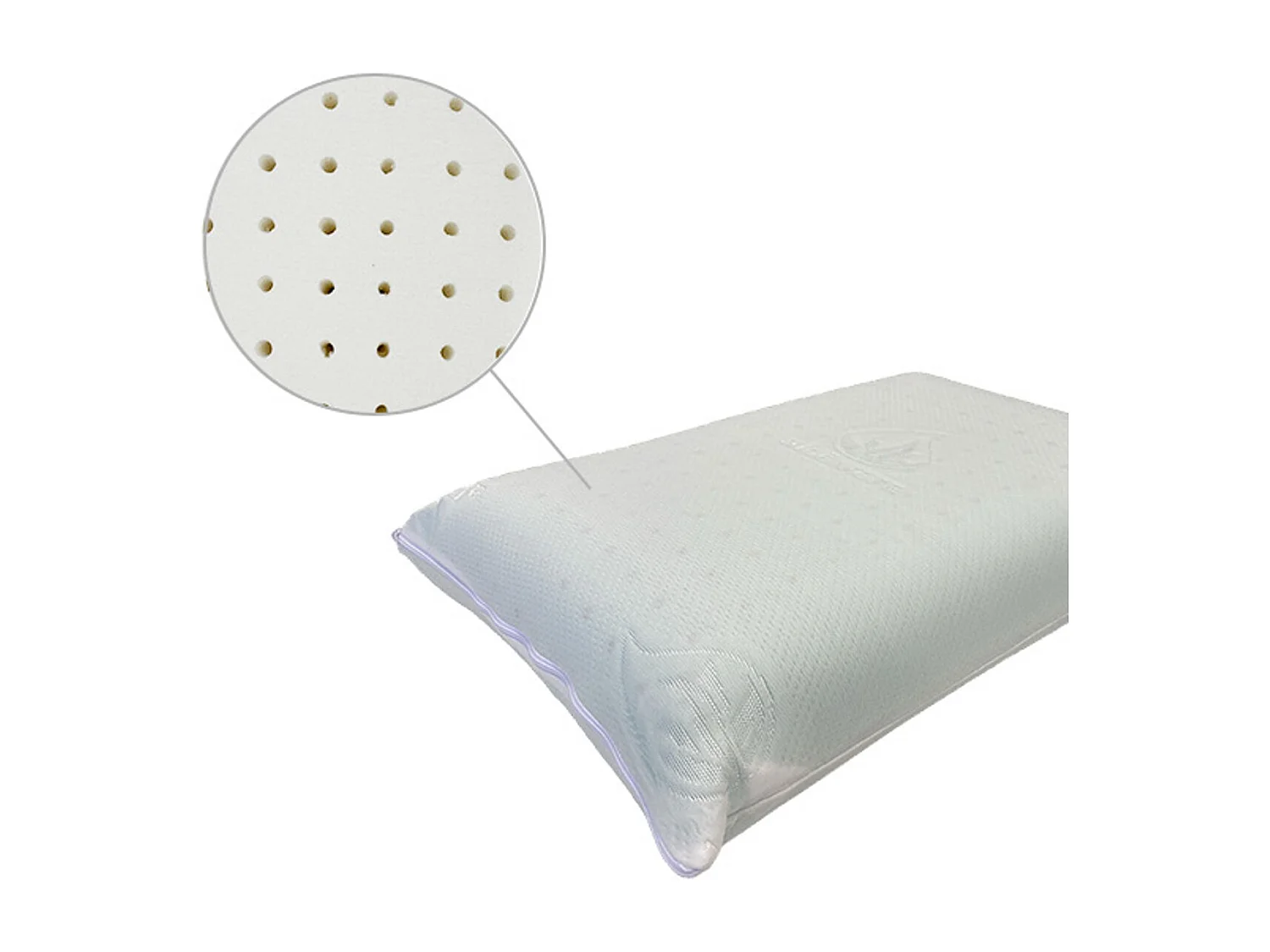 Almohada Visco Pure Perfurada  Talla  Altura 12 cm