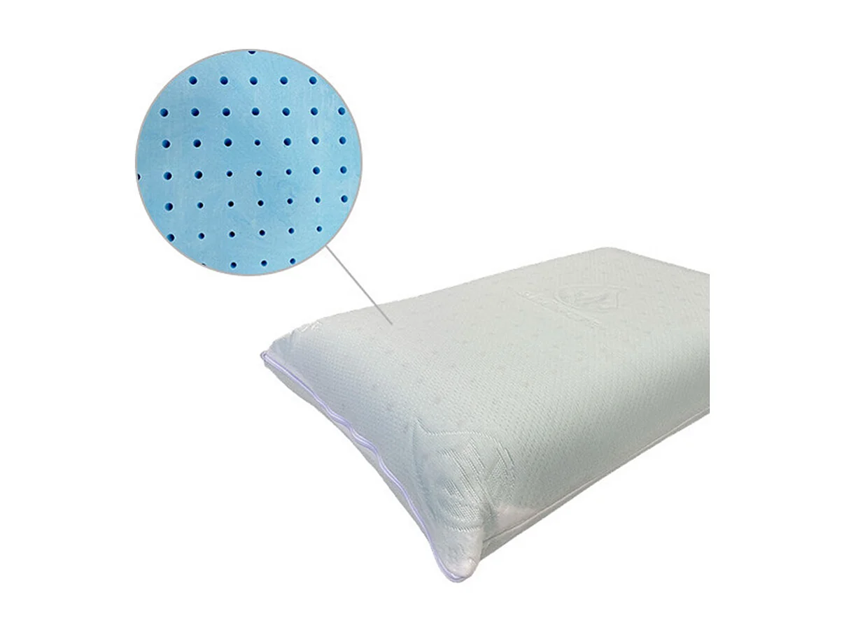 Almohada Visco Fresh Perfurada  Talla  Altura 12 cm