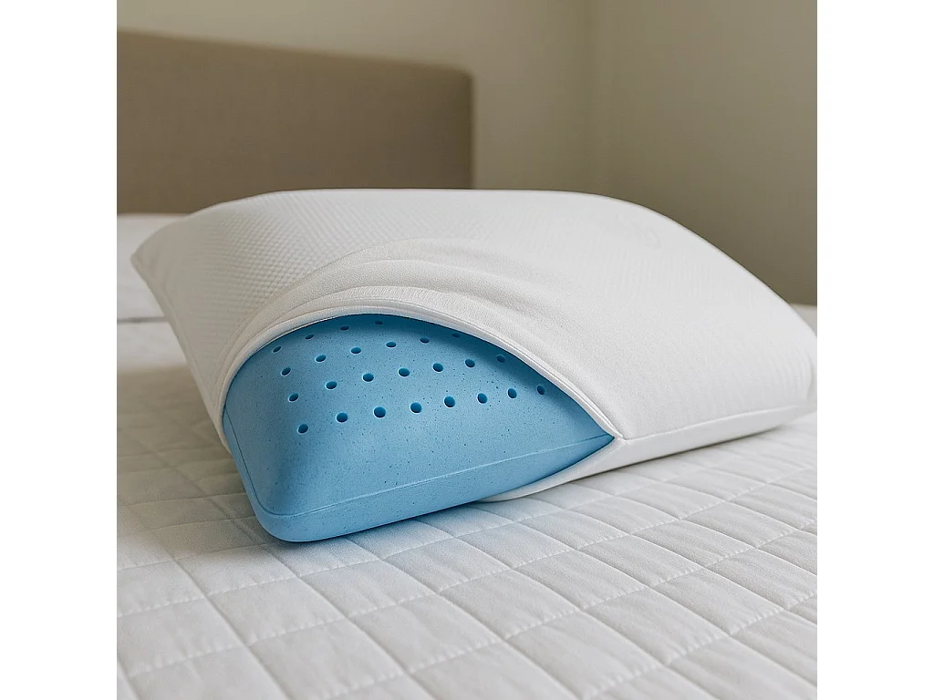 Almohada Visco Fresh Perfurada  Talla  Altura 12 cm