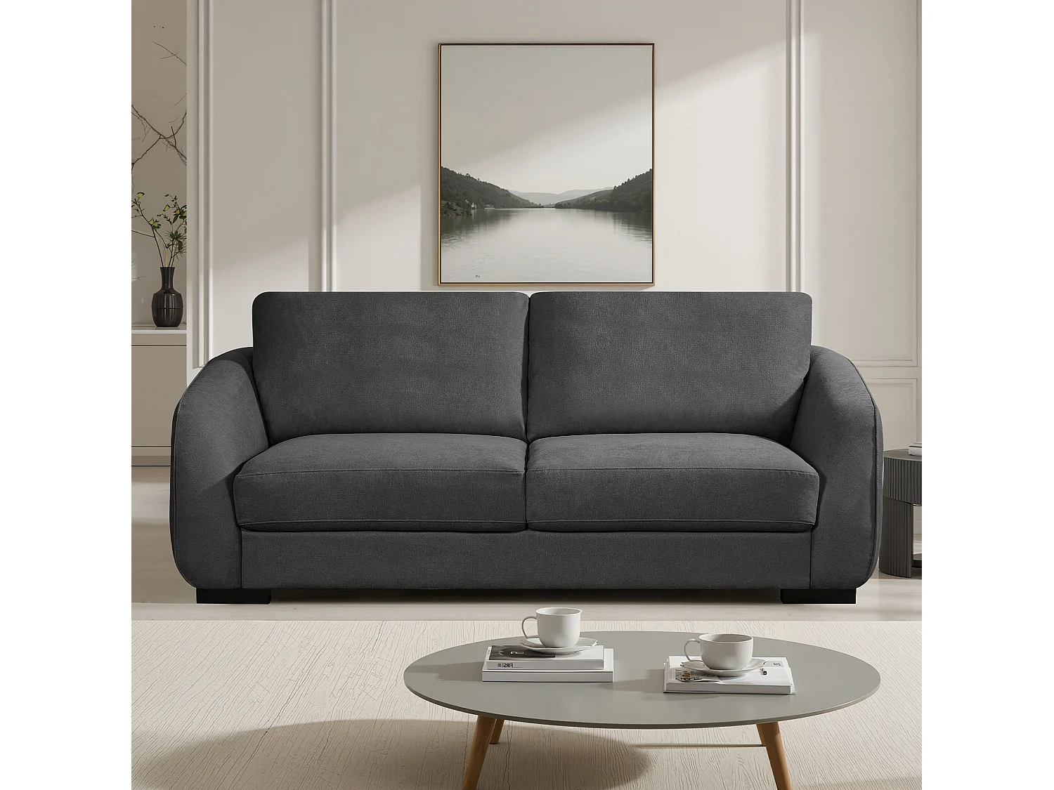 Fairview 3 Seat Fabric Sofa
