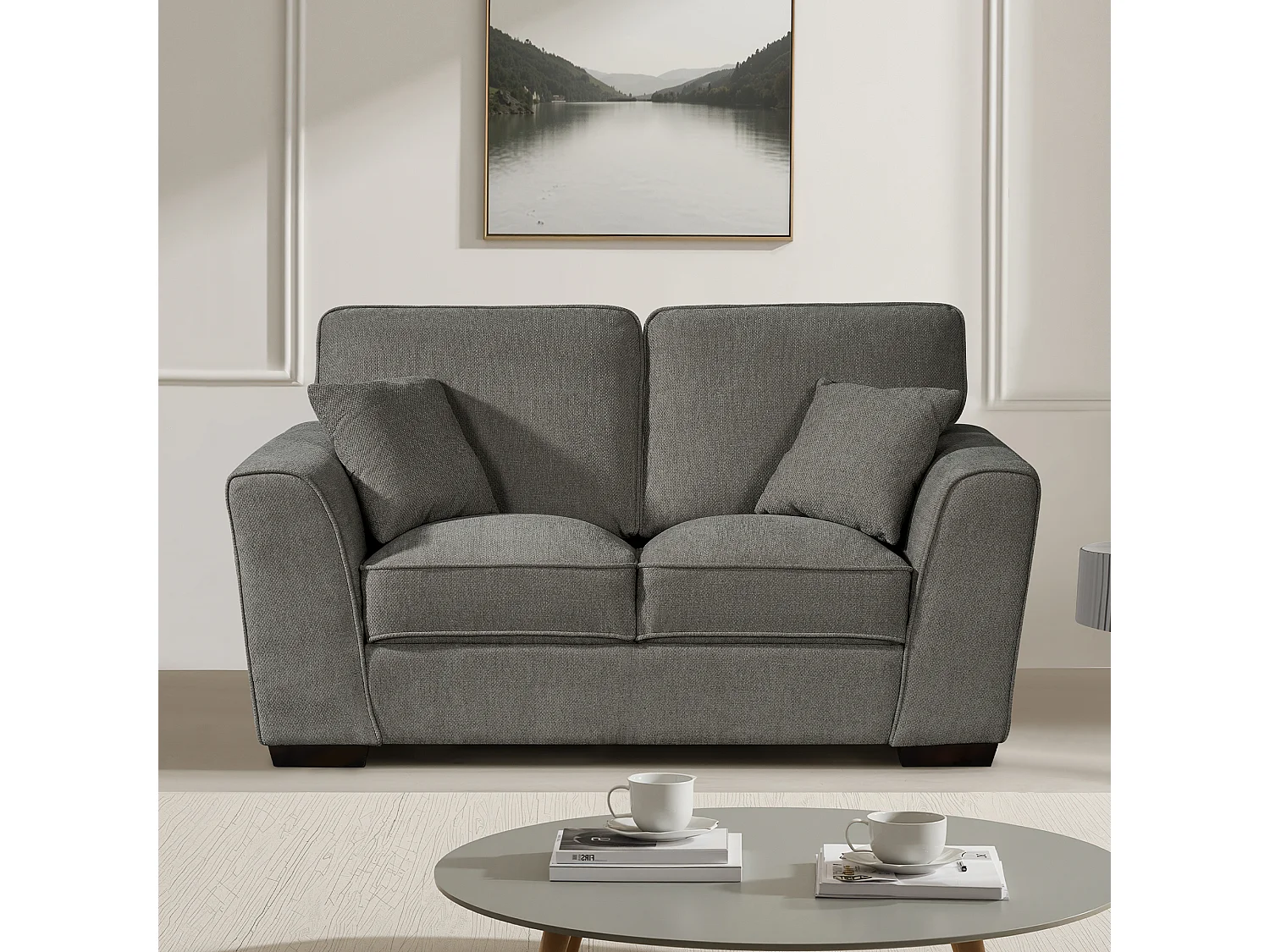 Colman 2 Seat Fabric Sofa