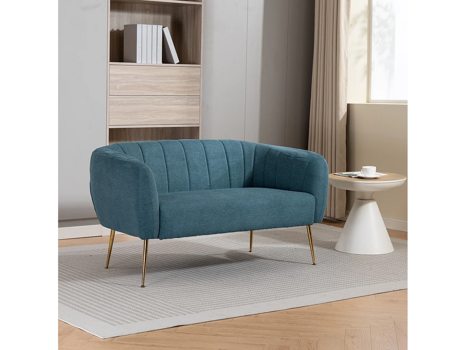 Stanton 2 Seat Fabric Accent Sofa
