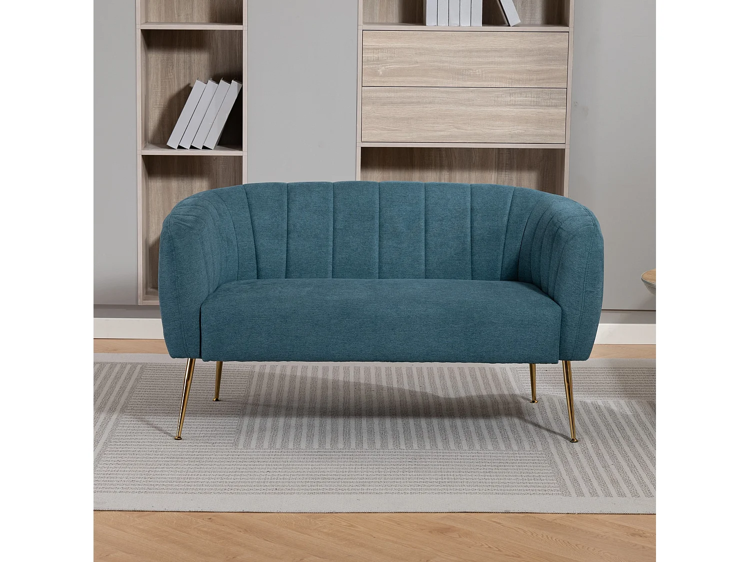 Stanton 2 Seat Fabric Accent Sofa
