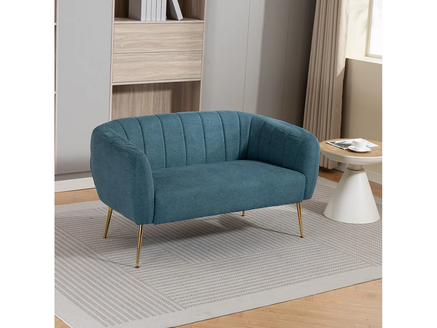 Stanton 2 Seat Fabric Accent Sofa