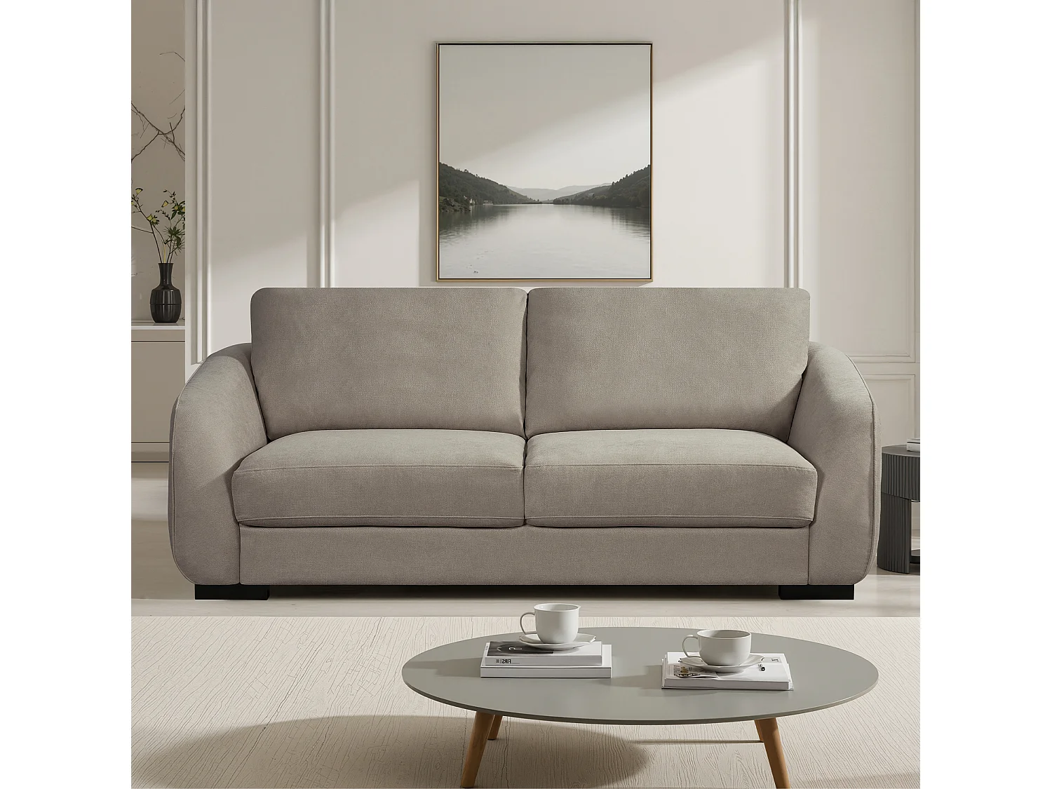 Fairview 3 Seat Fabric Sofa