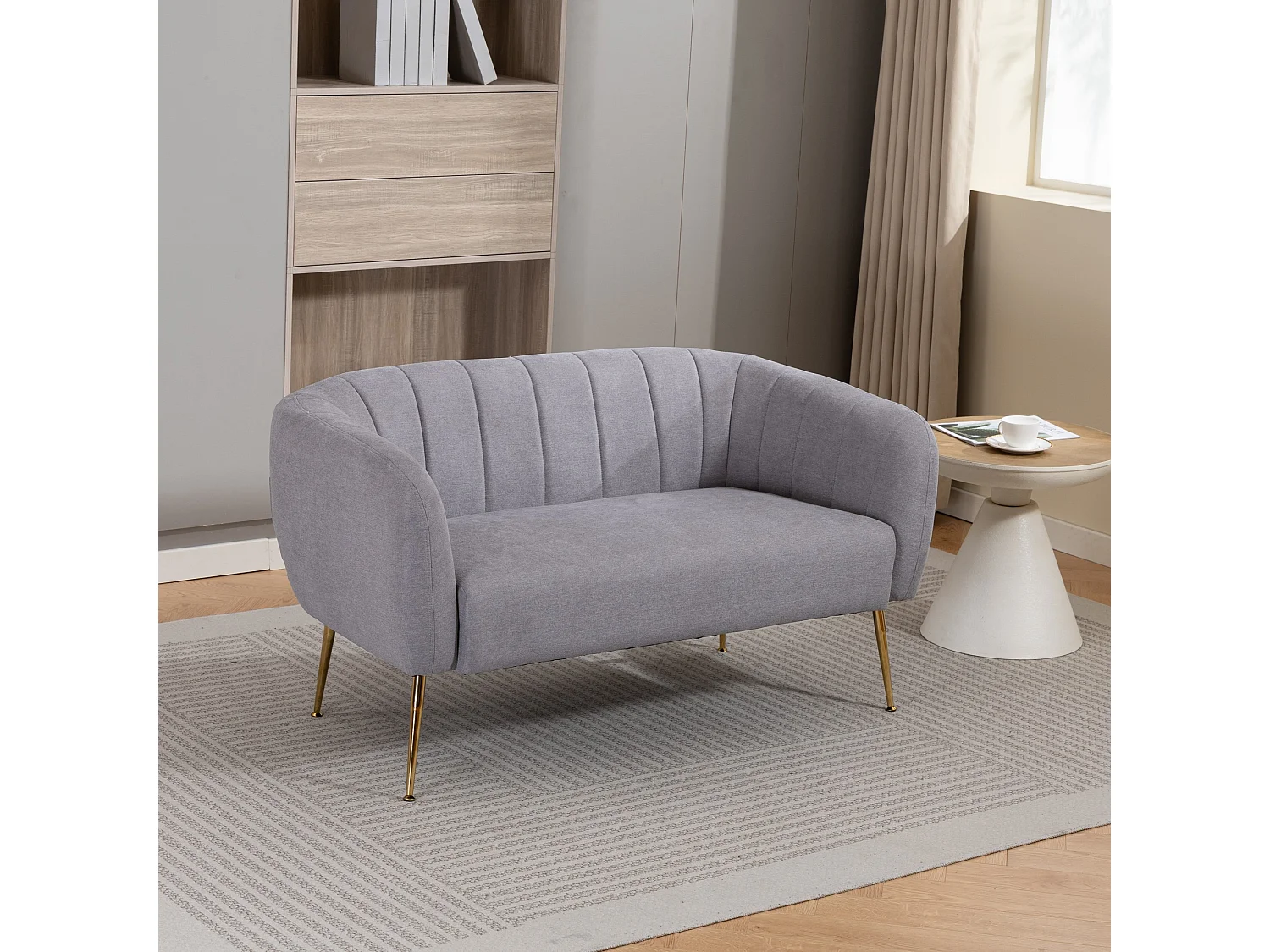 Stanton 2 Seat Fabric Accent Sofa