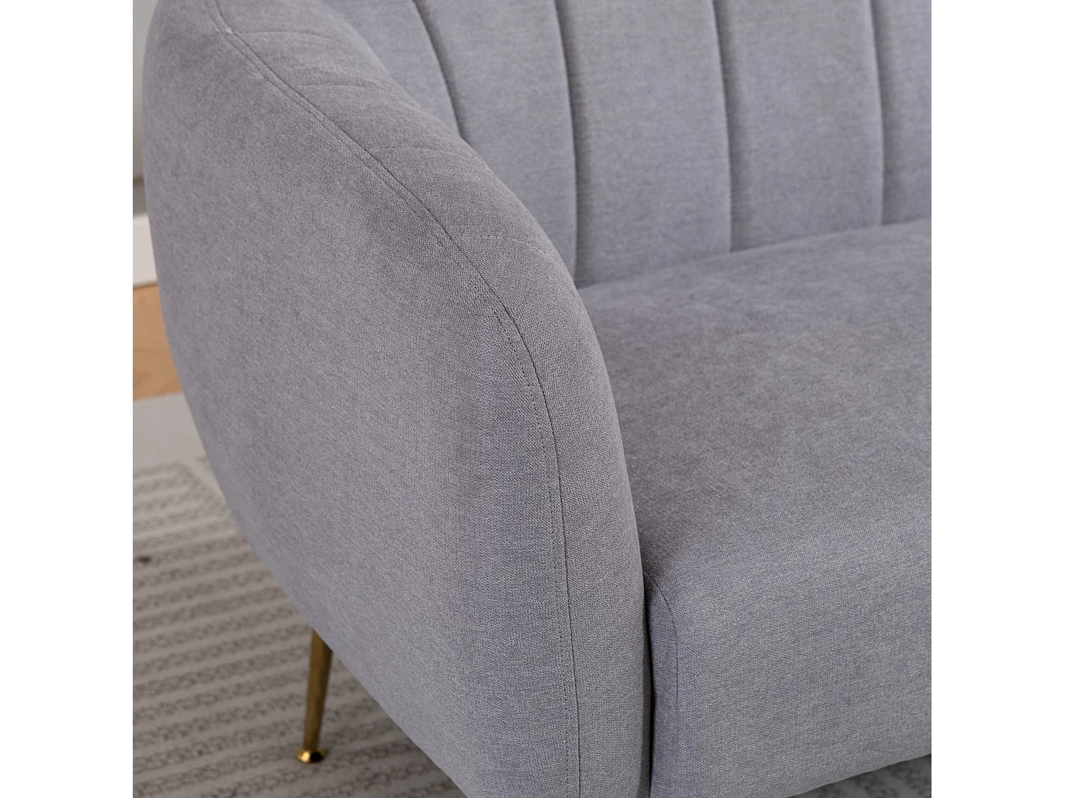 Stanton 2 Seat Fabric Accent Sofa