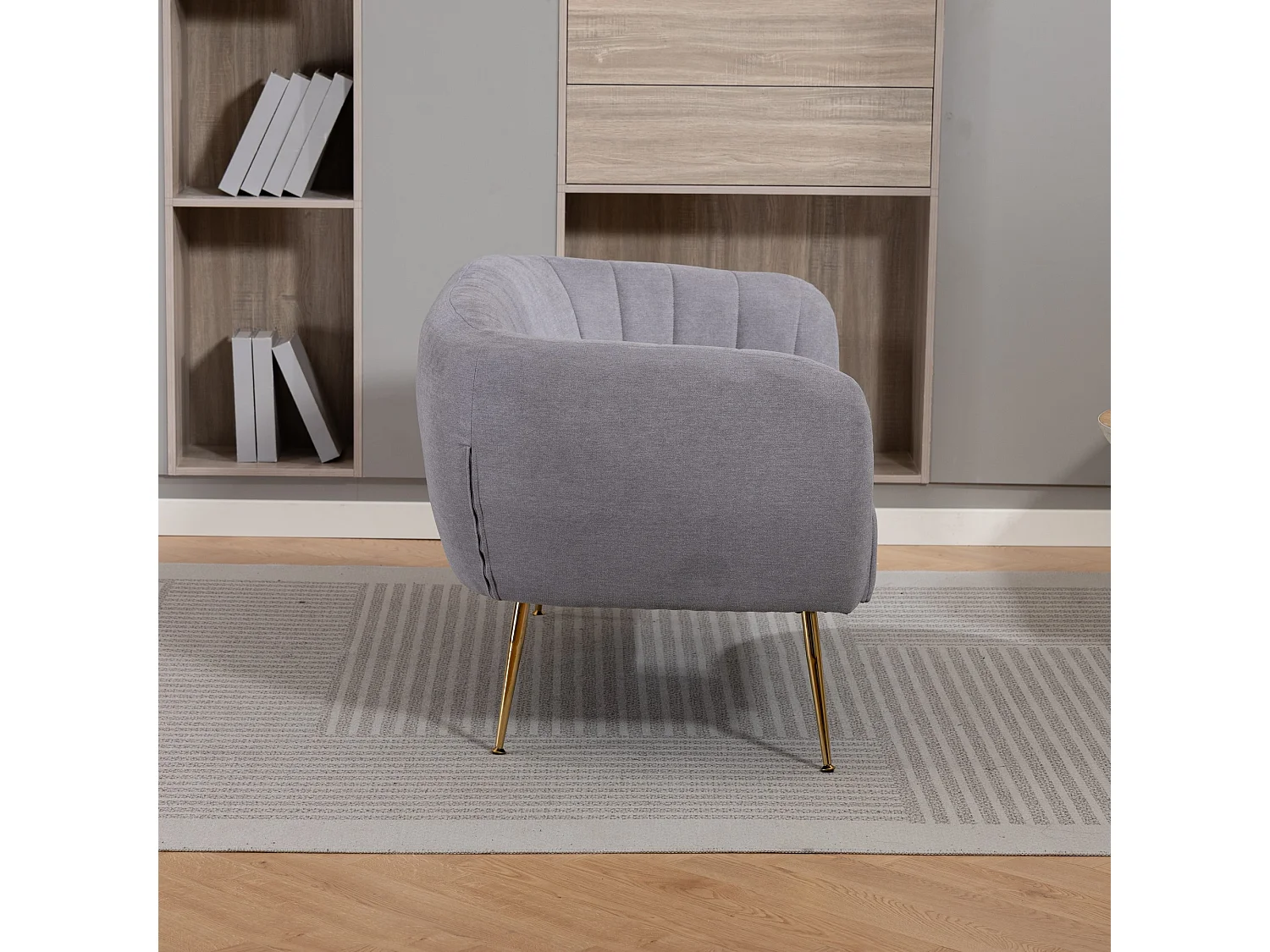 Stanton 2 Seat Fabric Accent Sofa