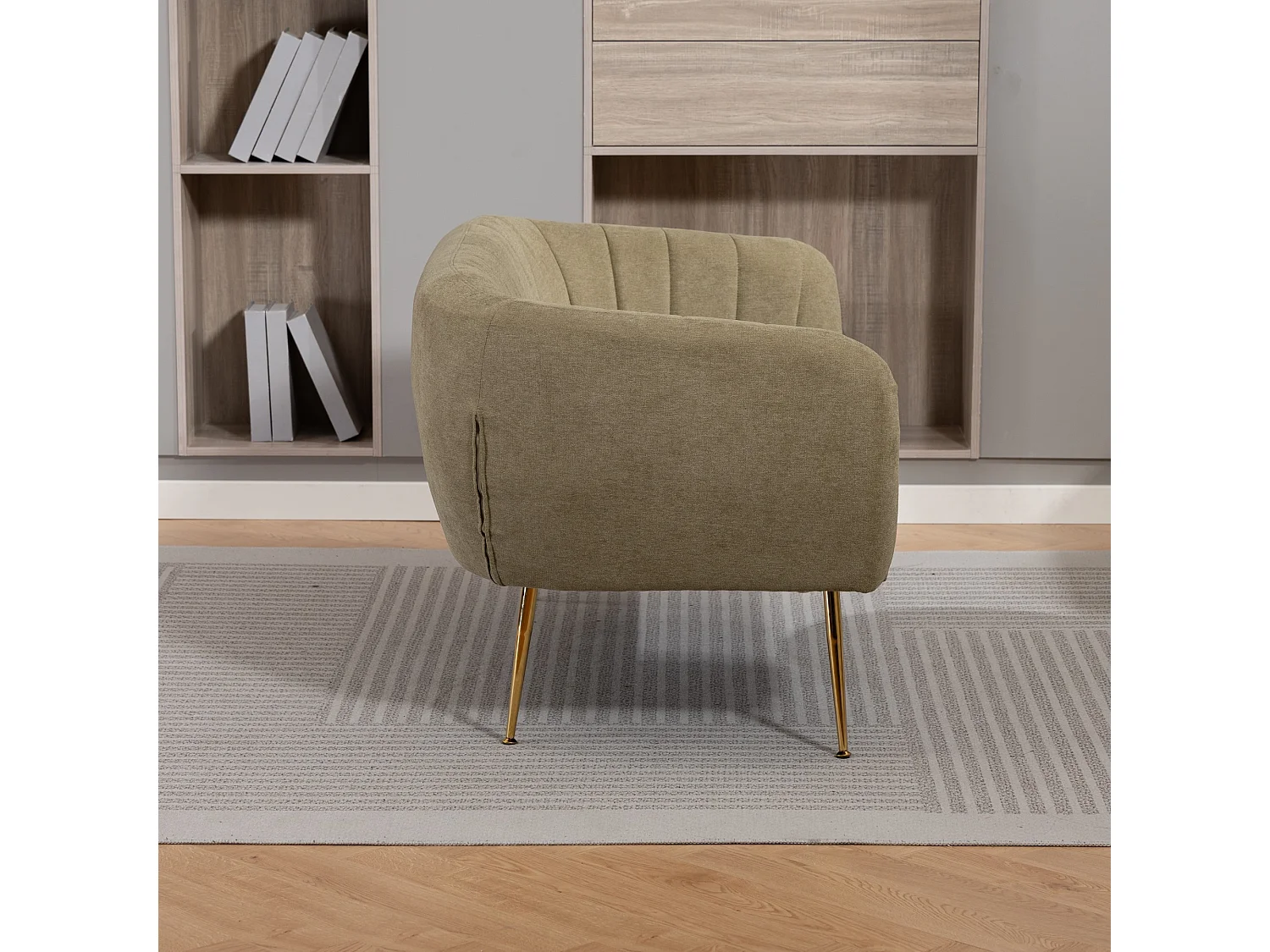 Stanton 2 Seat Fabric Accent Sofa