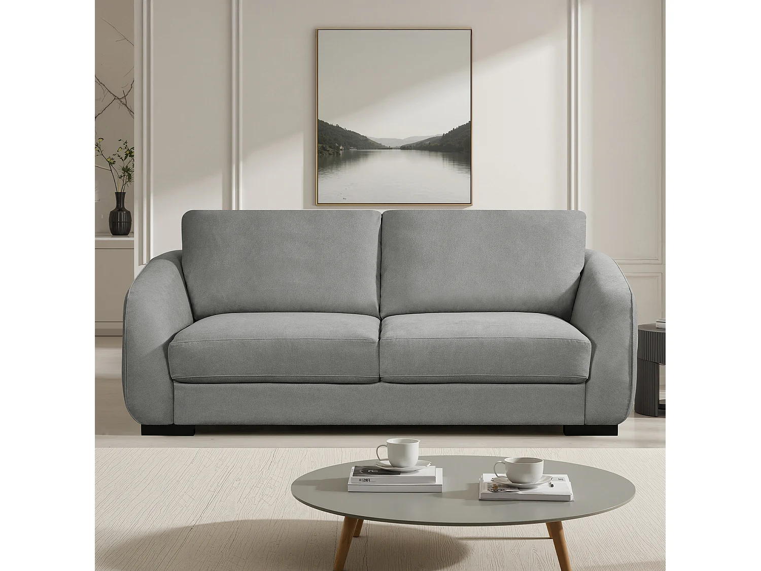 Fairview 3 Seat Fabric Sofa
