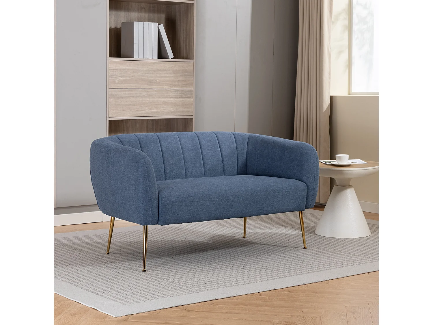 Stanton 2 Seat Fabric Accent Sofa