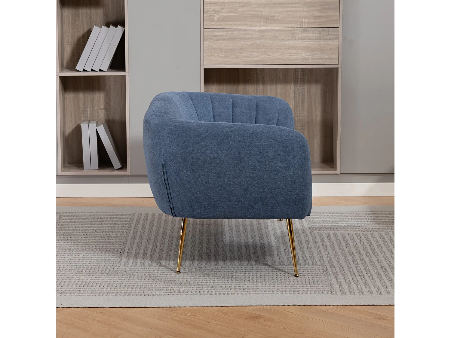 Stanton 2 Seat Fabric Accent Sofa