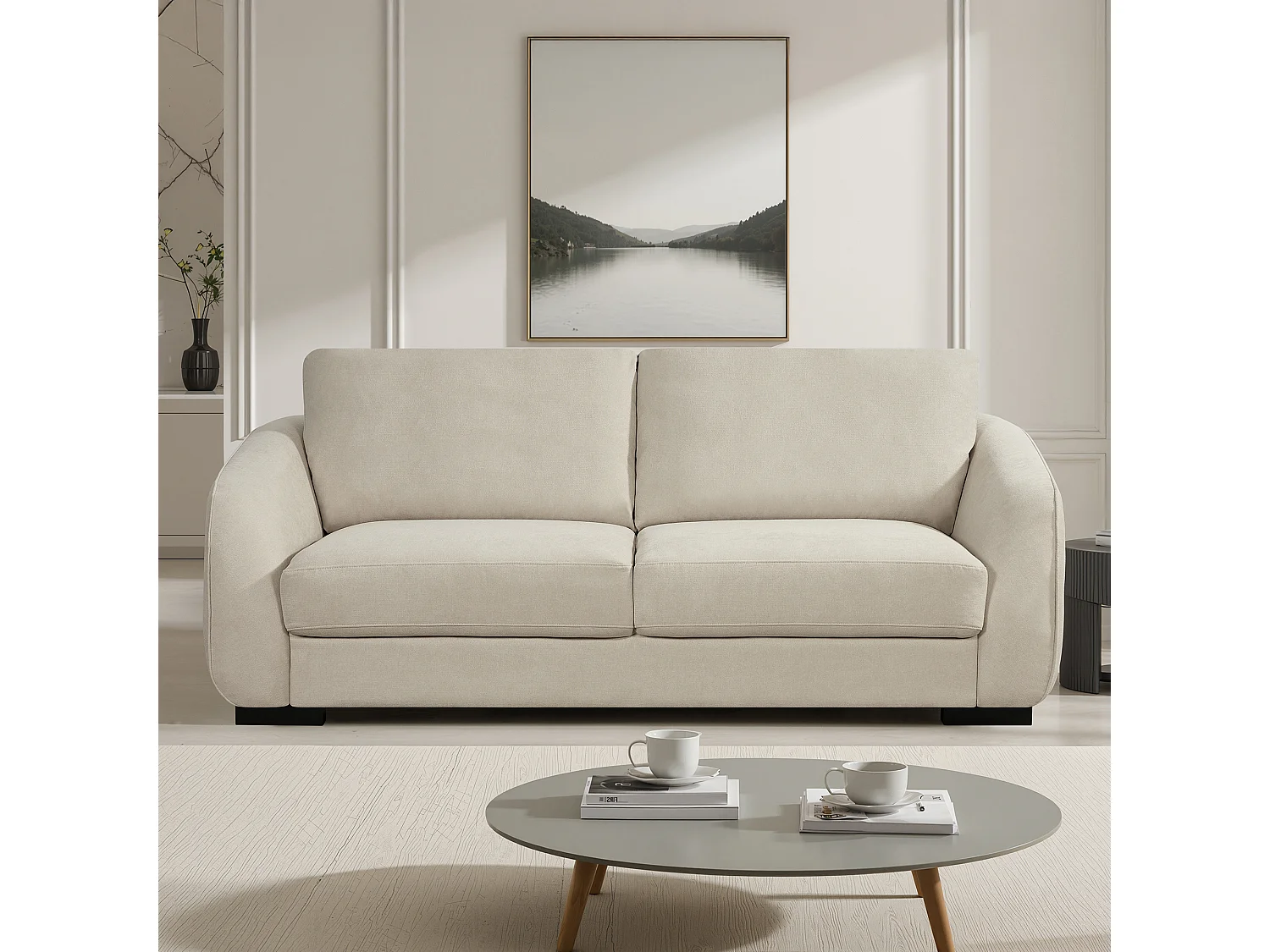 Fairview 3 Seat Fabric Sofa