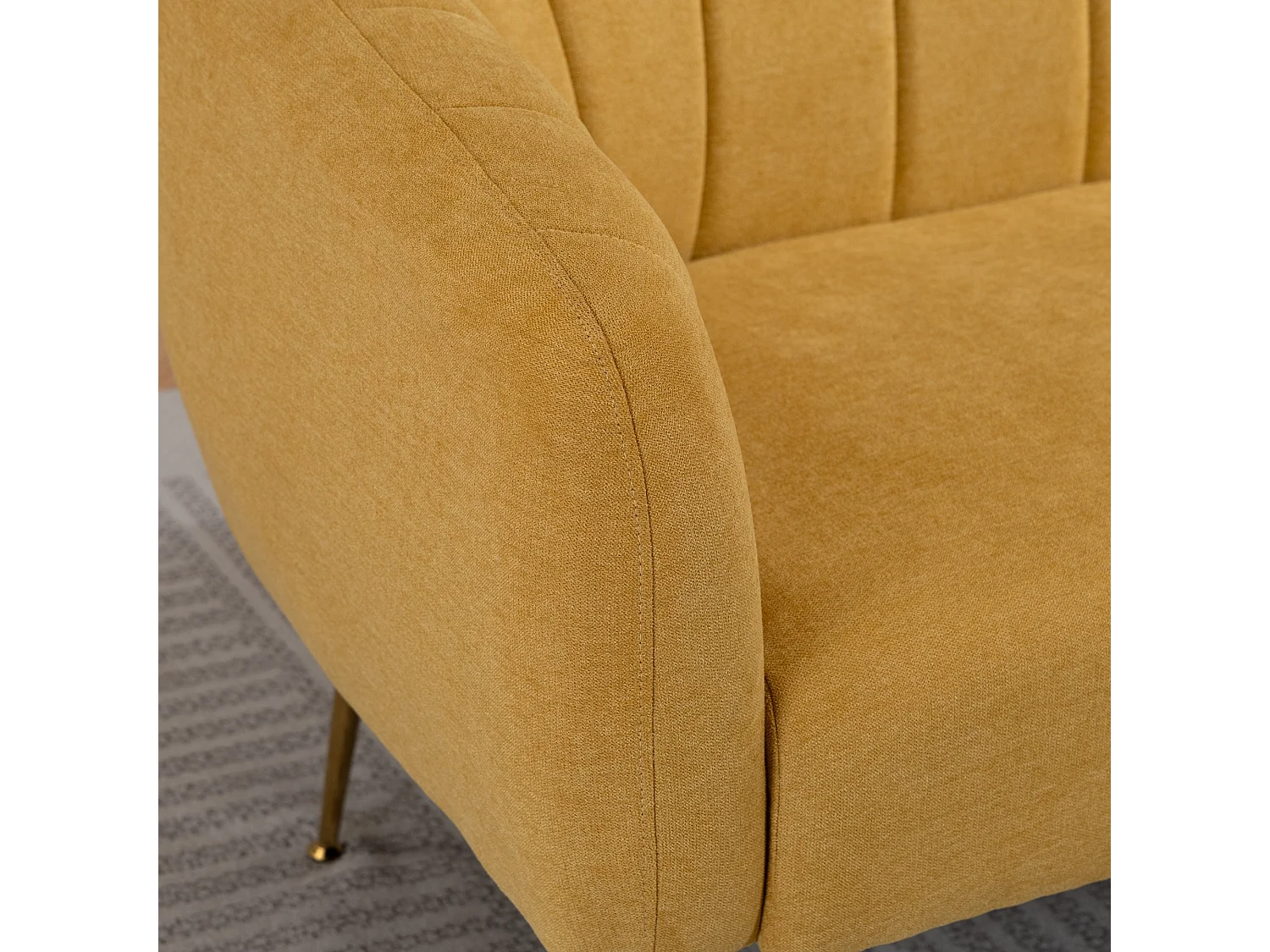 Stanton 2 Seat Fabric Accent Sofa