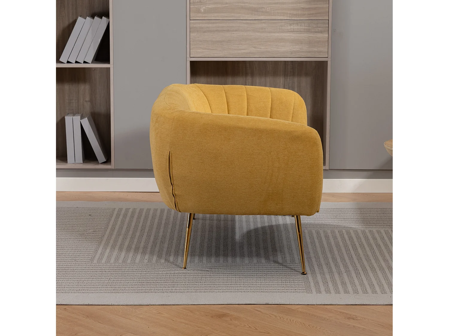 Stanton 2 Seat Fabric Accent Sofa