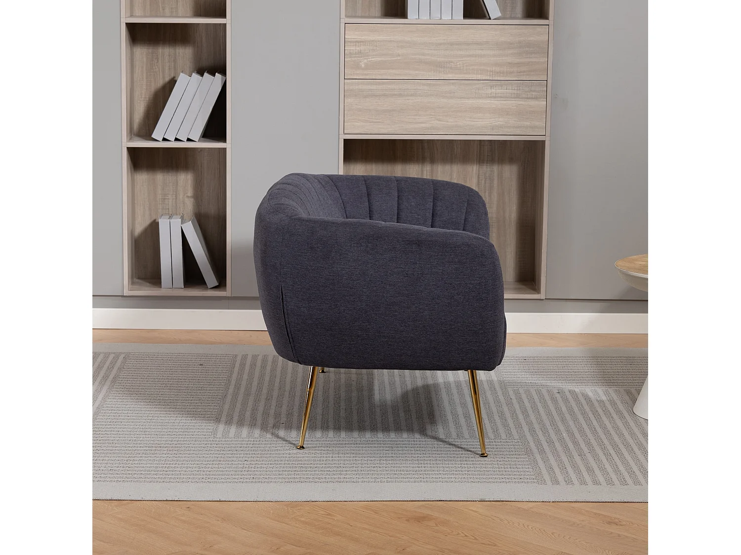 Stanton 2 Seat Fabric Accent Sofa