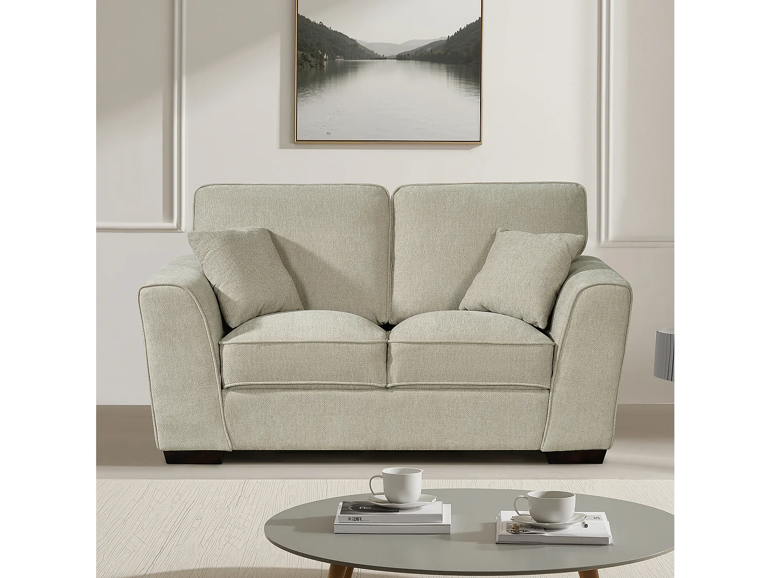 Colman 2 Seat Fabric Sofa