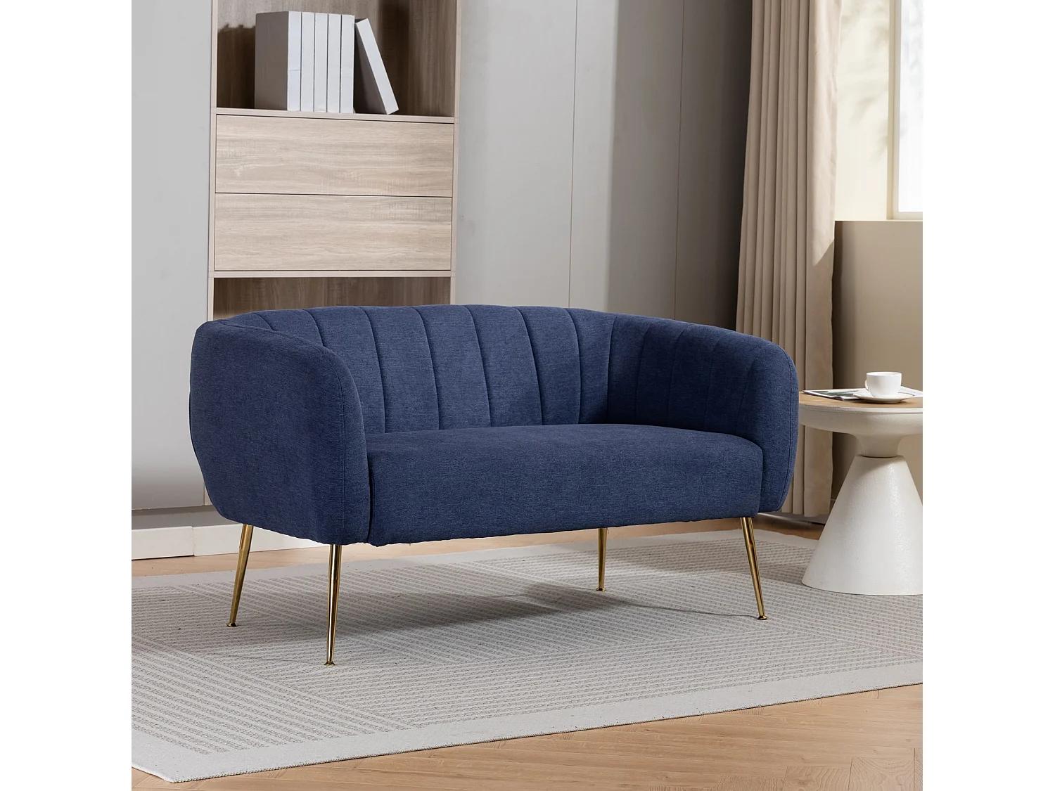 Stanton 2 Seat Fabric Accent Sofa