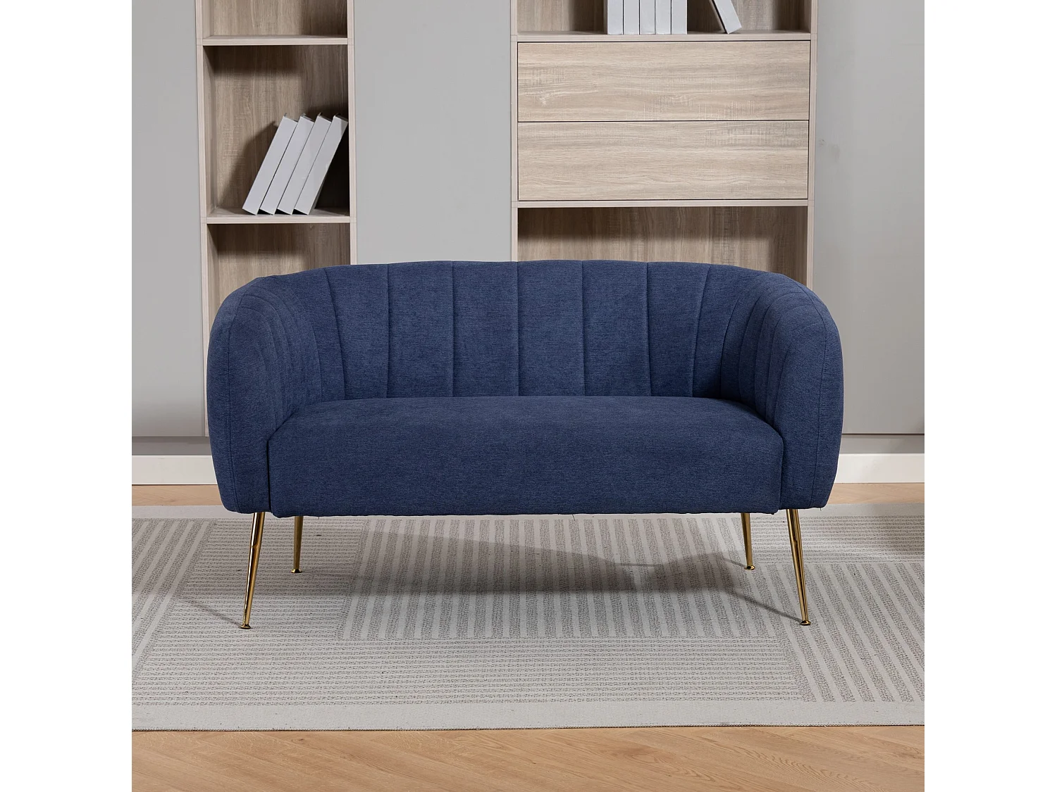 Stanton 2 Seat Fabric Accent Sofa