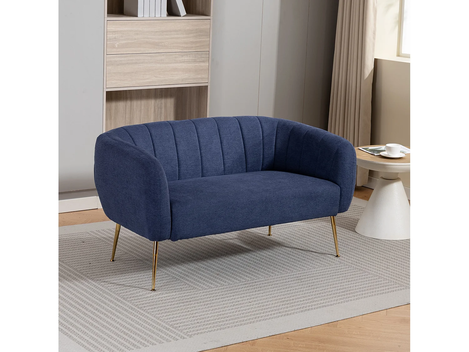 Stanton 2 Seat Fabric Accent Sofa