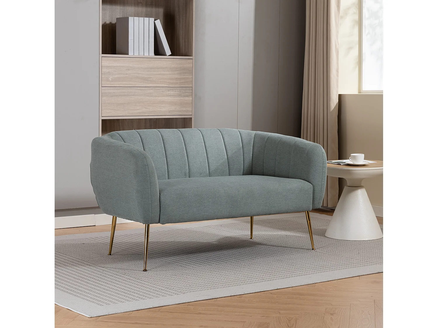 Stanton 2 Seat Fabric Accent Sofa