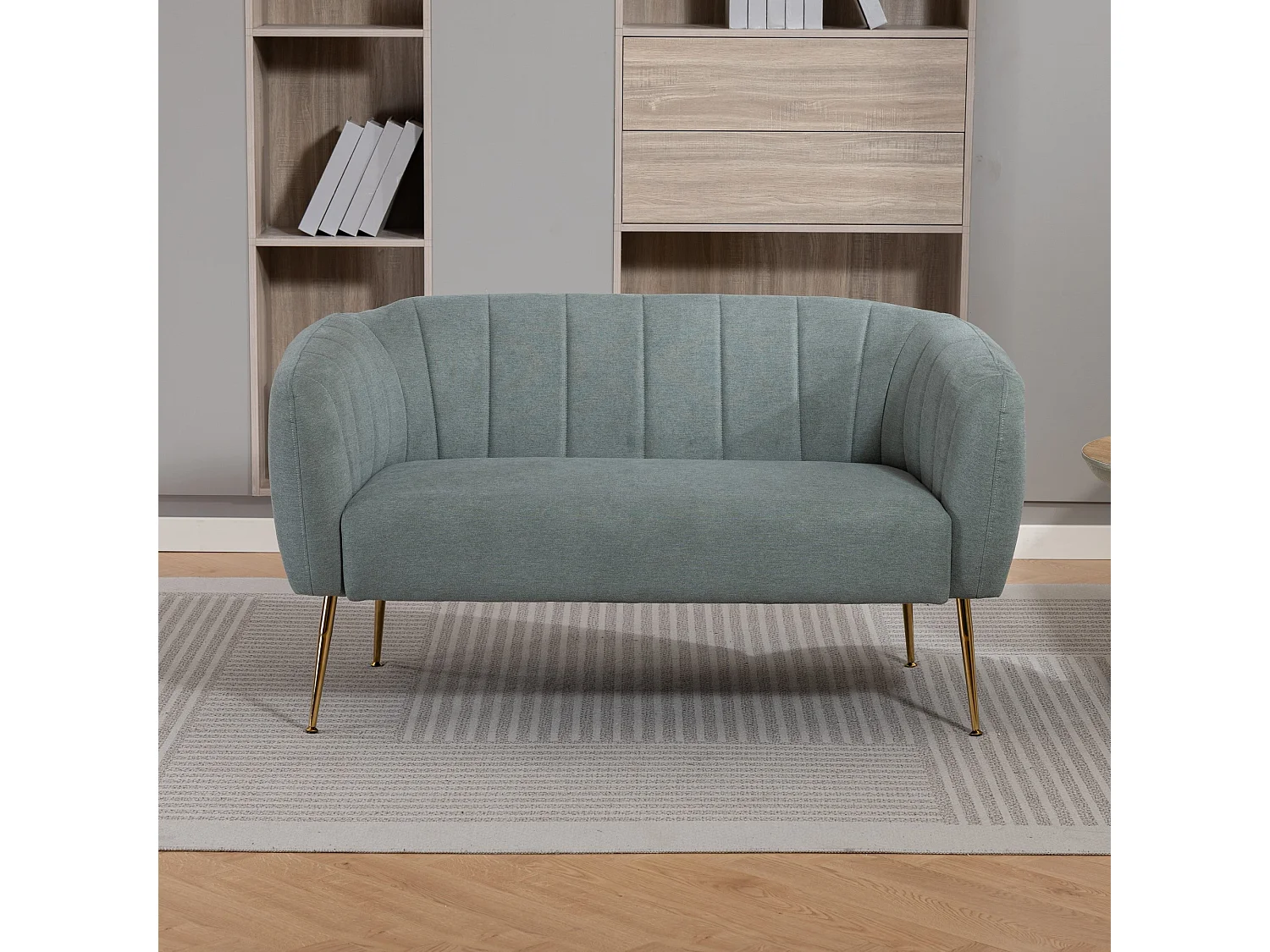Stanton 2 Seat Fabric Accent Sofa