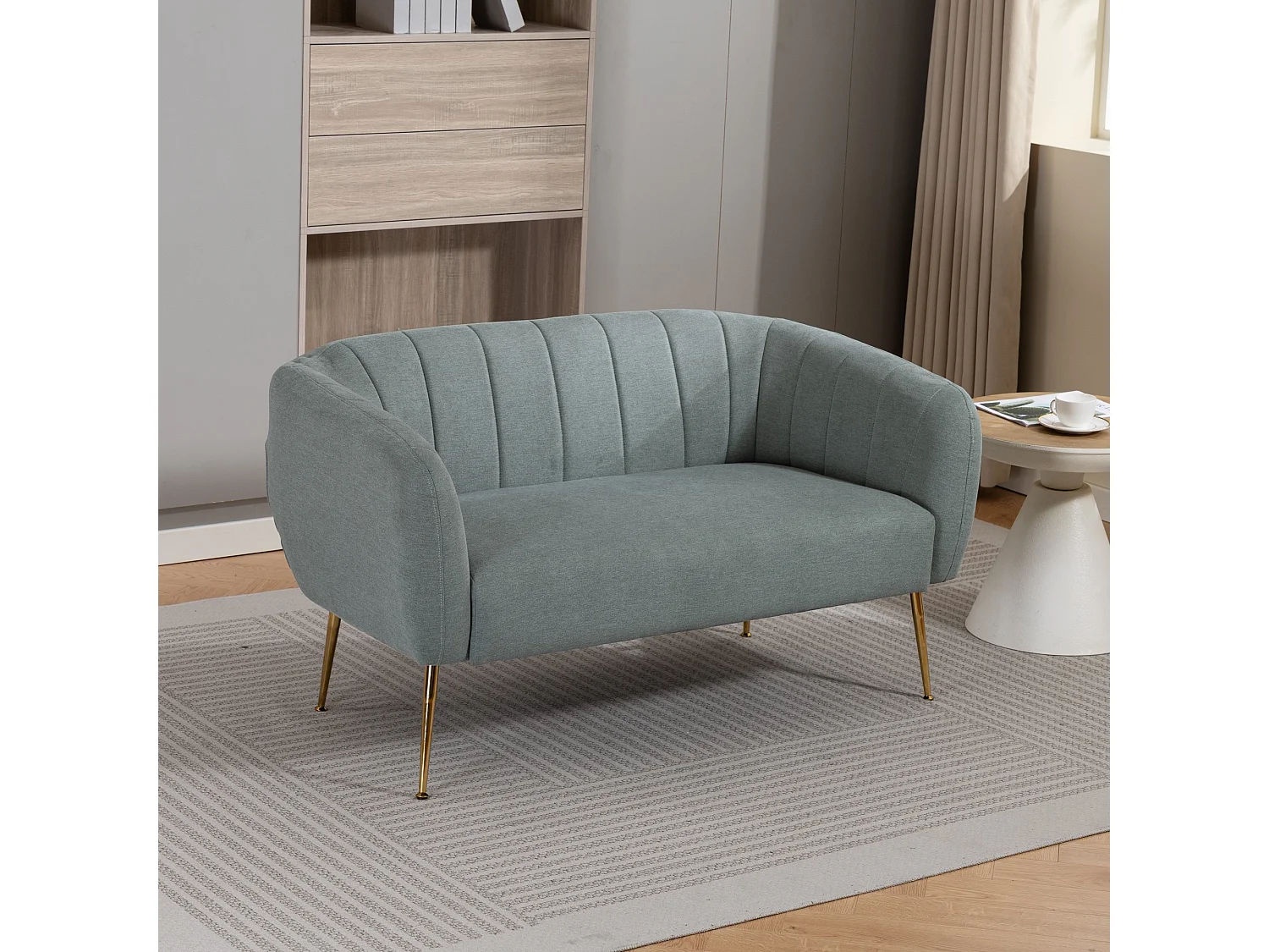 Stanton 2 Seat Fabric Accent Sofa