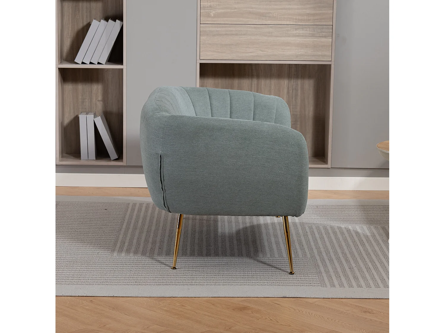 Stanton 2 Seat Fabric Accent Sofa