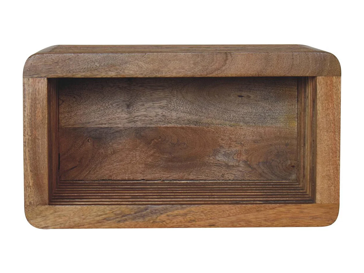 Artisan Furniture Solid Wood Soba Wall Mounted Bedside