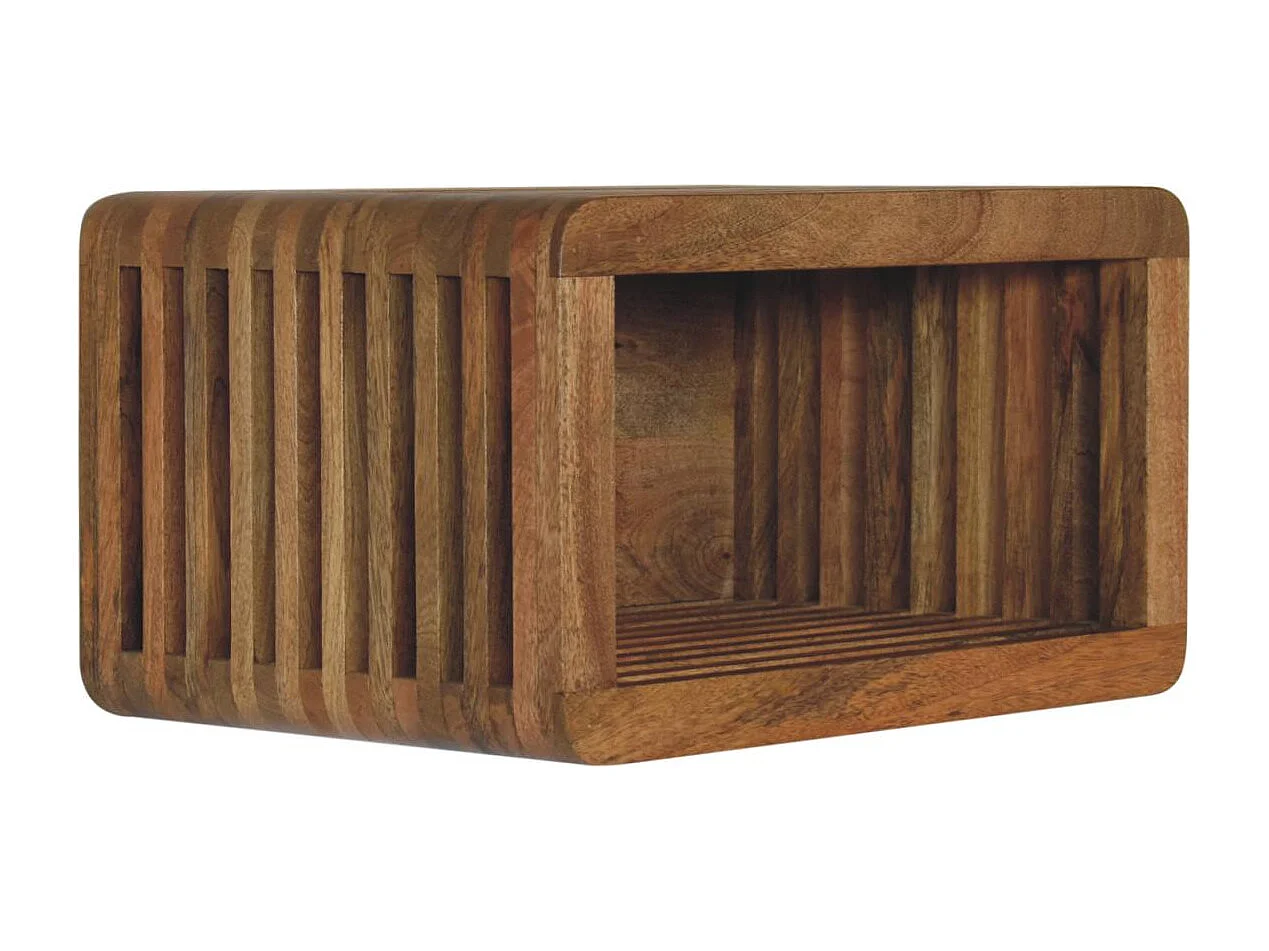 Artisan Furniture Solid Wood Soba Wall Mounted Bedside