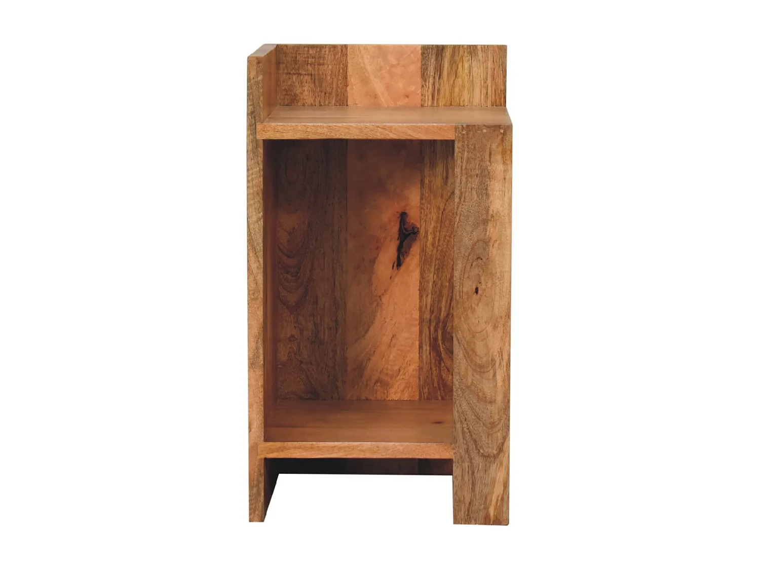 Artisan Furniture Solid Wood Oak-ish Box Bedside
