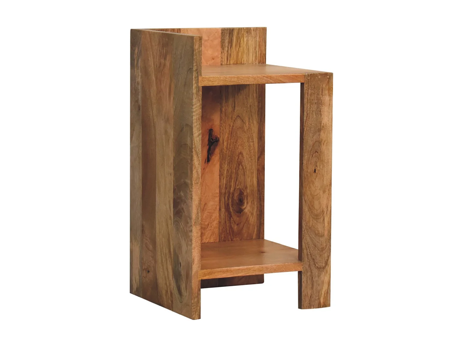 Artisan Furniture Solid Wood Oak-ish Box Bedside