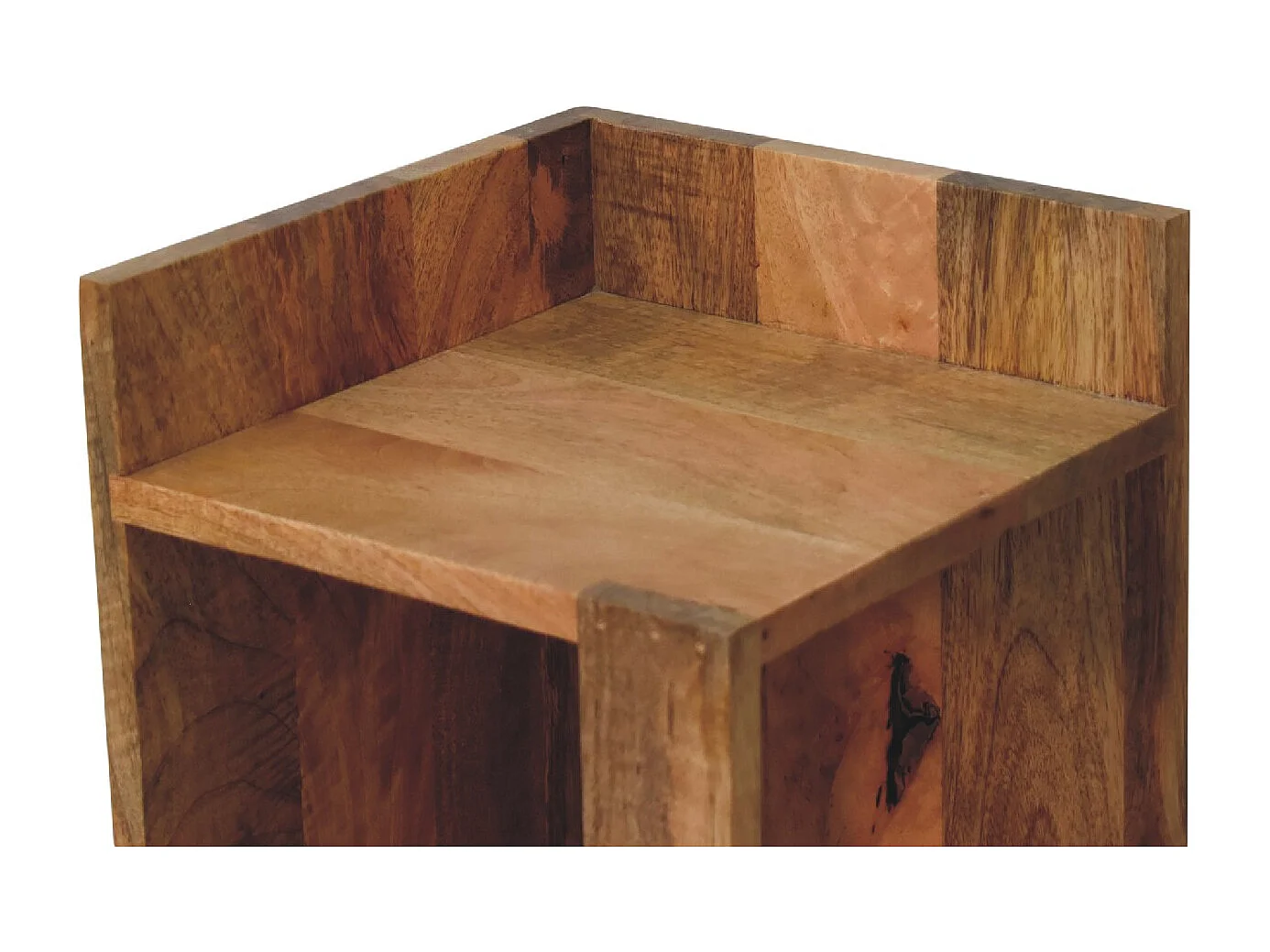 Artisan Furniture Solid Wood Oak-ish Box Bedside