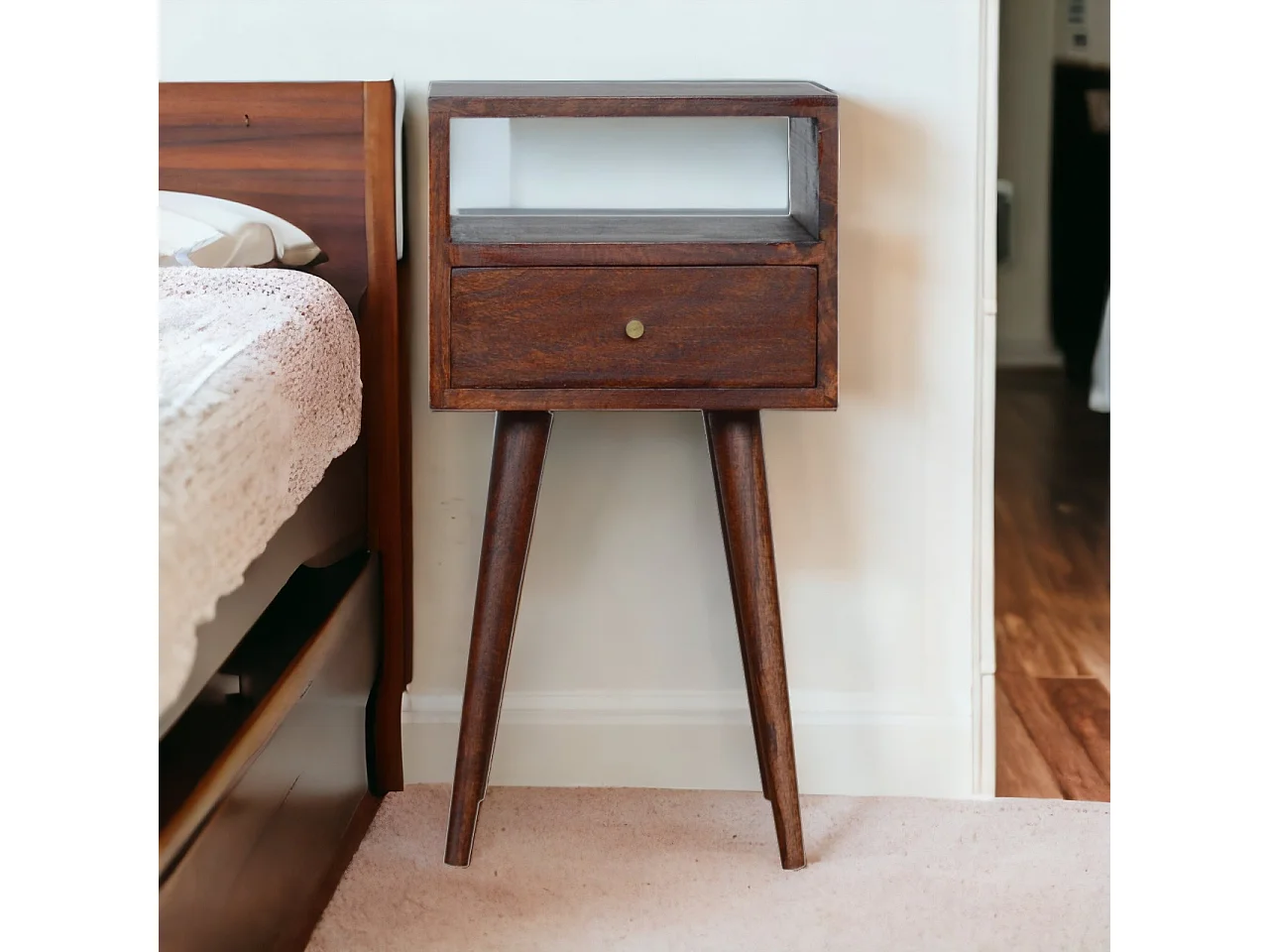 Artisan Furniture Solid Wood Mini Cherry Bedside