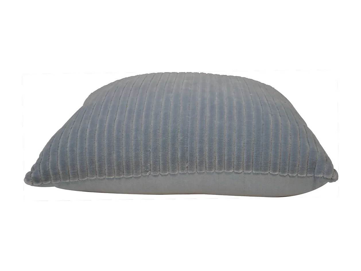 Artisan Furniture Solid Wood Ribbed Grey Cushion Set of 2