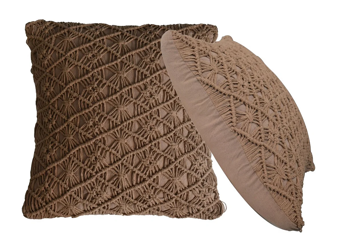 Artisan Furniture Solid Wood Coffee Maura Cushion - Set of 2