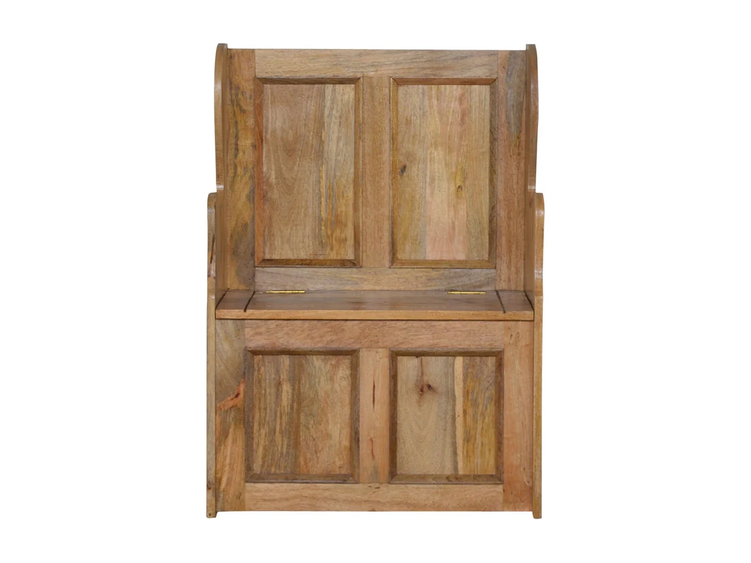 Artisan Furniture Solid Wood Small Monks Storage Bench
